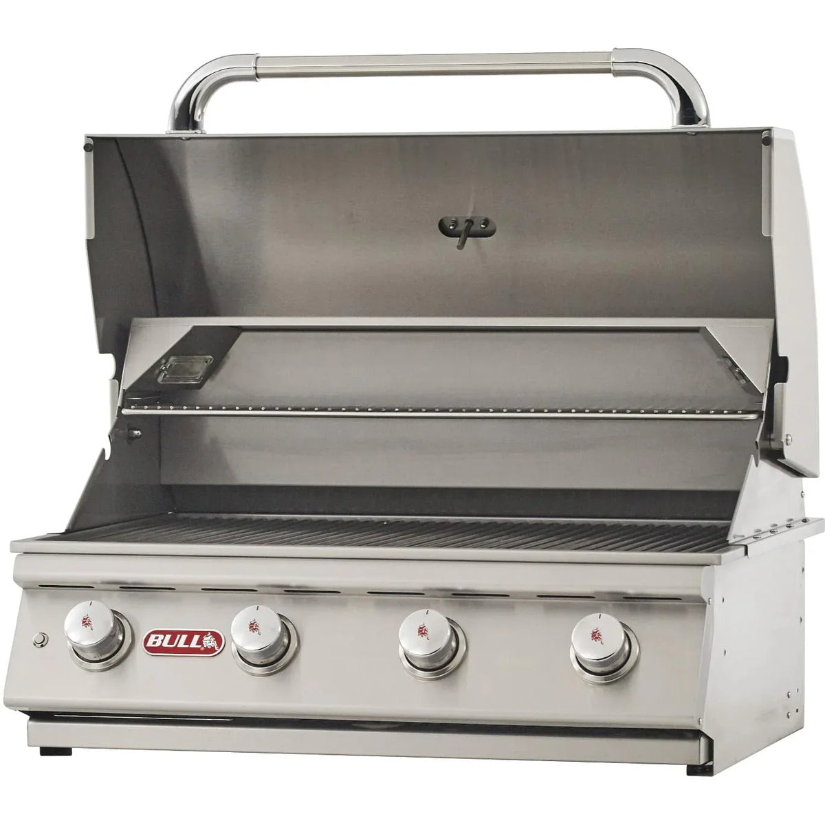 Bull Lonestar 4 Burner 30'' Stainless Steel Gas Bbq Grill Head, Liquid Propane