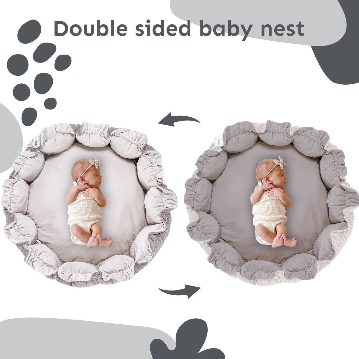 5-in-1 Thick & Plush Play Gym, Convertible Stage-Based Developmental Activity Gym & Play Mat from Baby to Toddler, Ball Pit, Pet Cushion, Balls are not Included