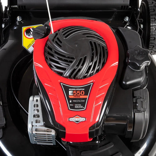 Black Max 21" Self-Propelled Lawn Mower with 140cc E550 Series Briggs and Stratton Engine