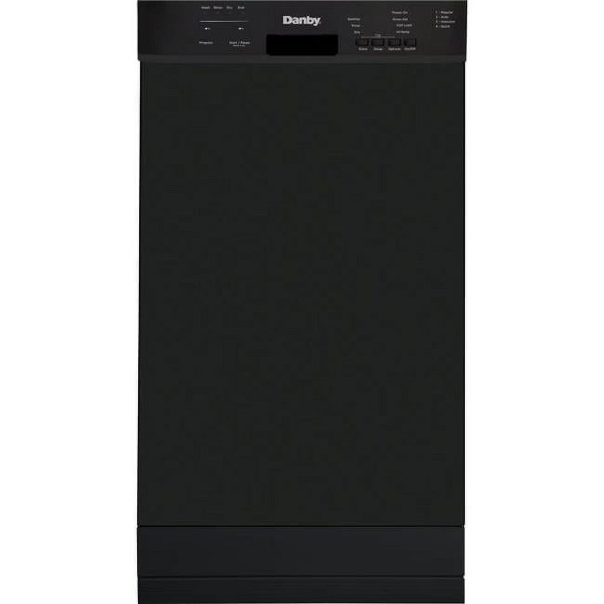 Danby  18 in. Built-in Dishwasher with Front Controls, Black