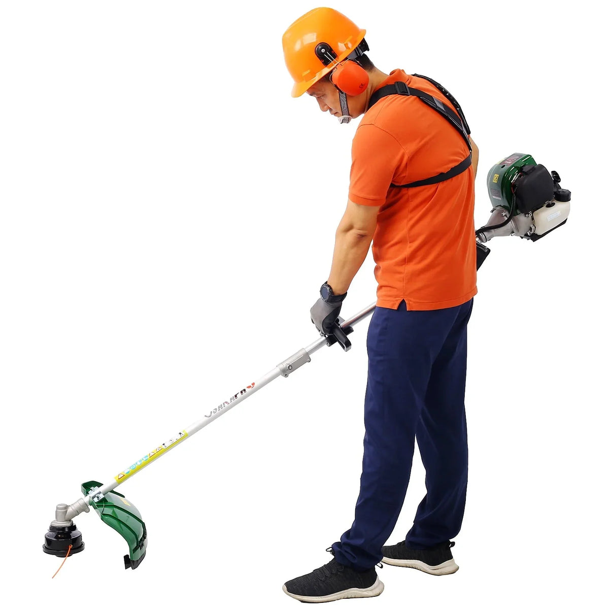 9 In 1 Multi-Functional Trimming Tool With Gas Pole Saw Hedge Trimmer Grass Trimmer Brush Cutter 38cc 6500RPM 4-Cycle Garden Tools
