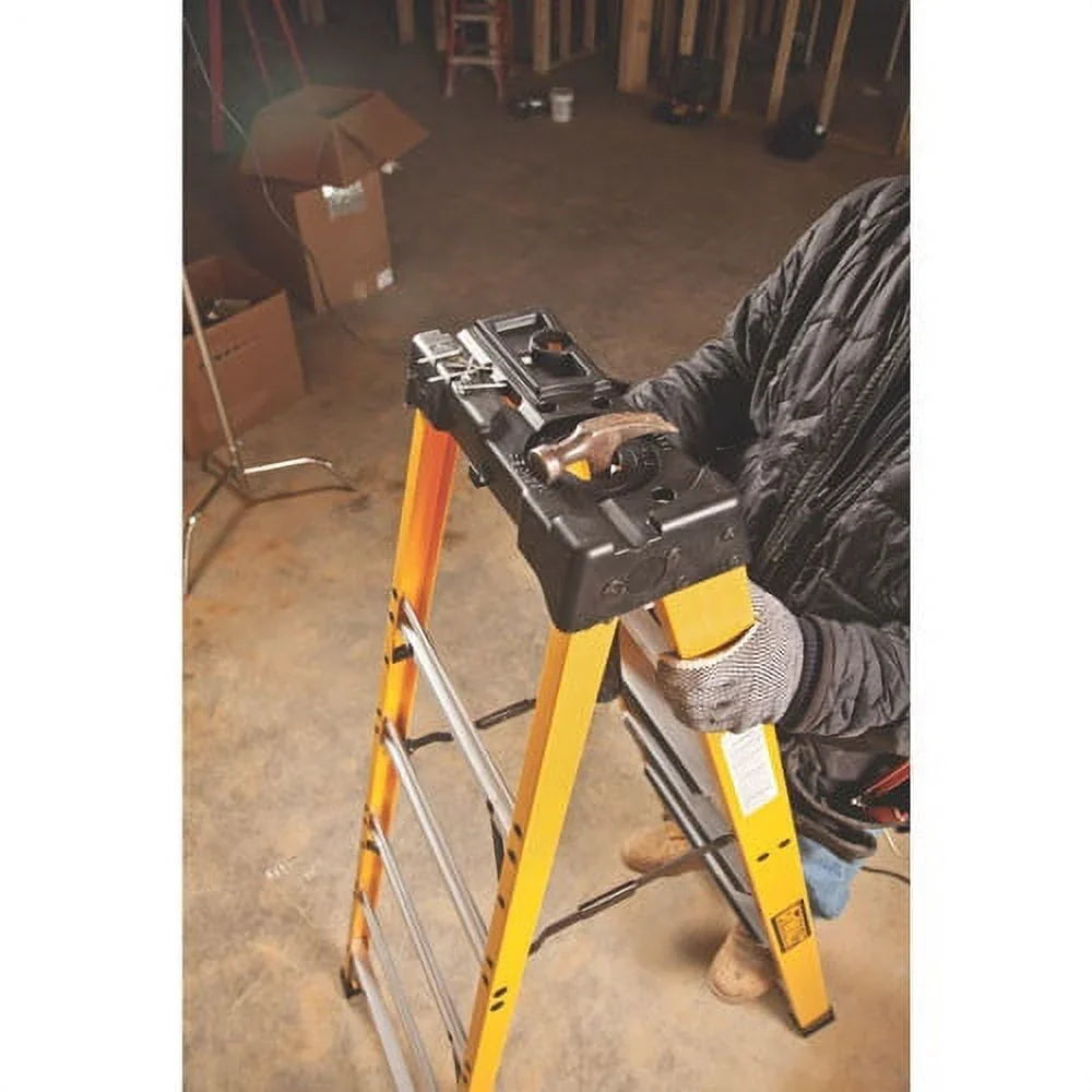 Dewalt 4-foot Fiberglass Step Ladder, Type Ia, 300-pound Load Capacity, Dxl3010-04