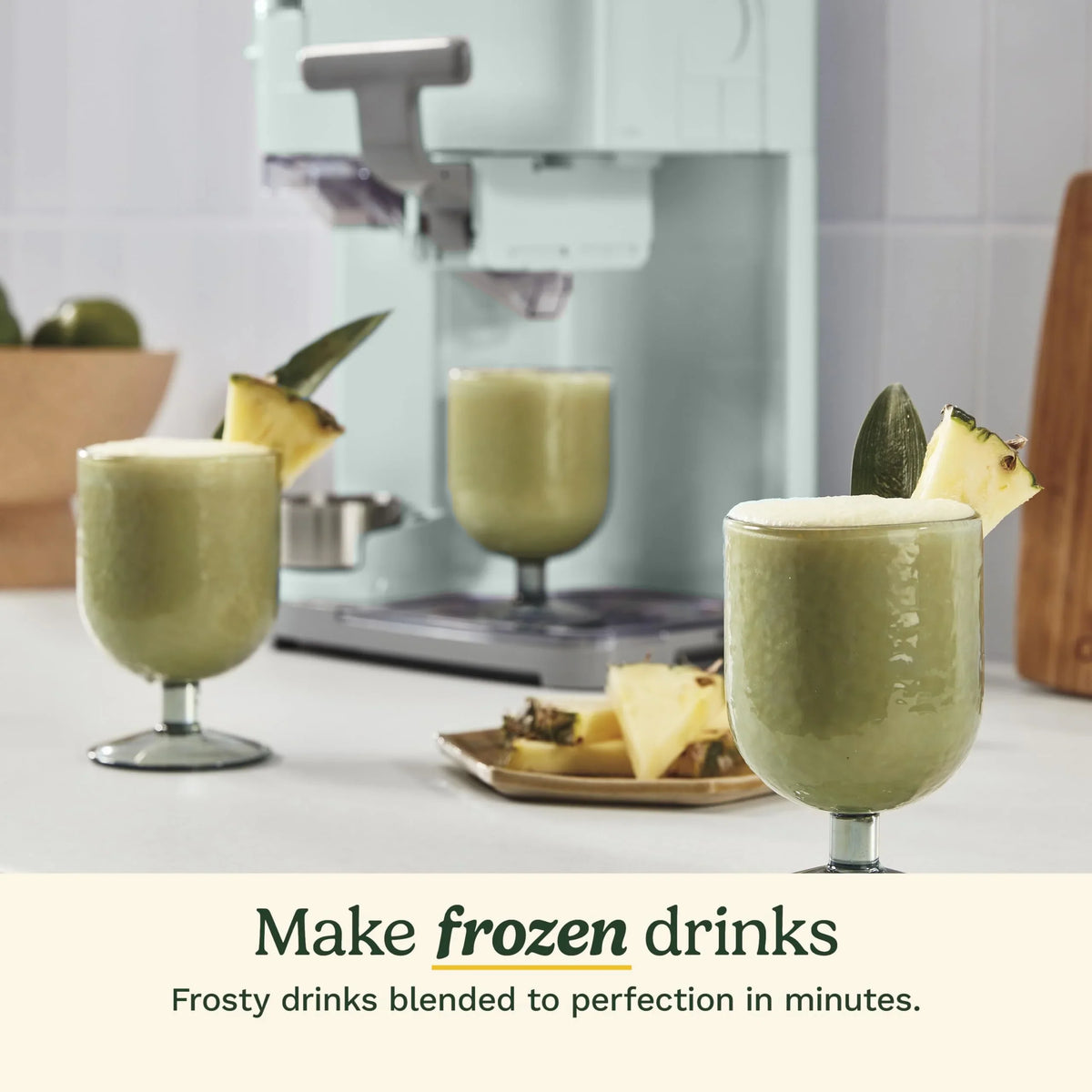Cuisinart Soft Serve Ice Cream Machine- Mix It In Ice Cream Maker, Mint Green
