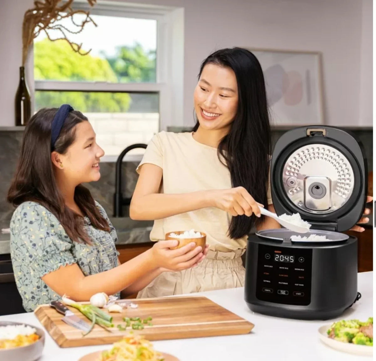 COSORI "10-Cup" Rice Cooker - Adjustable Temperature, Automatic Shut-Off