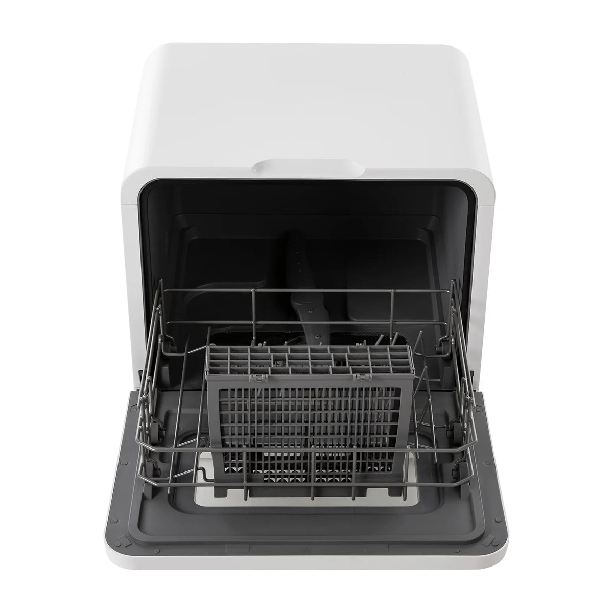 Compact Countertop Dishwasher �?6-8 Place Settings, 4 Washing Modes, Efficient 785W Power, Low Noise, Automatic Drying, Ideal for Small Kitchens and Apartments