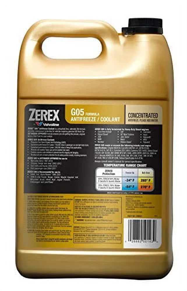 Zerex G05 Phosphate Free Antifreeze / Coolant Concentrate 1 GA