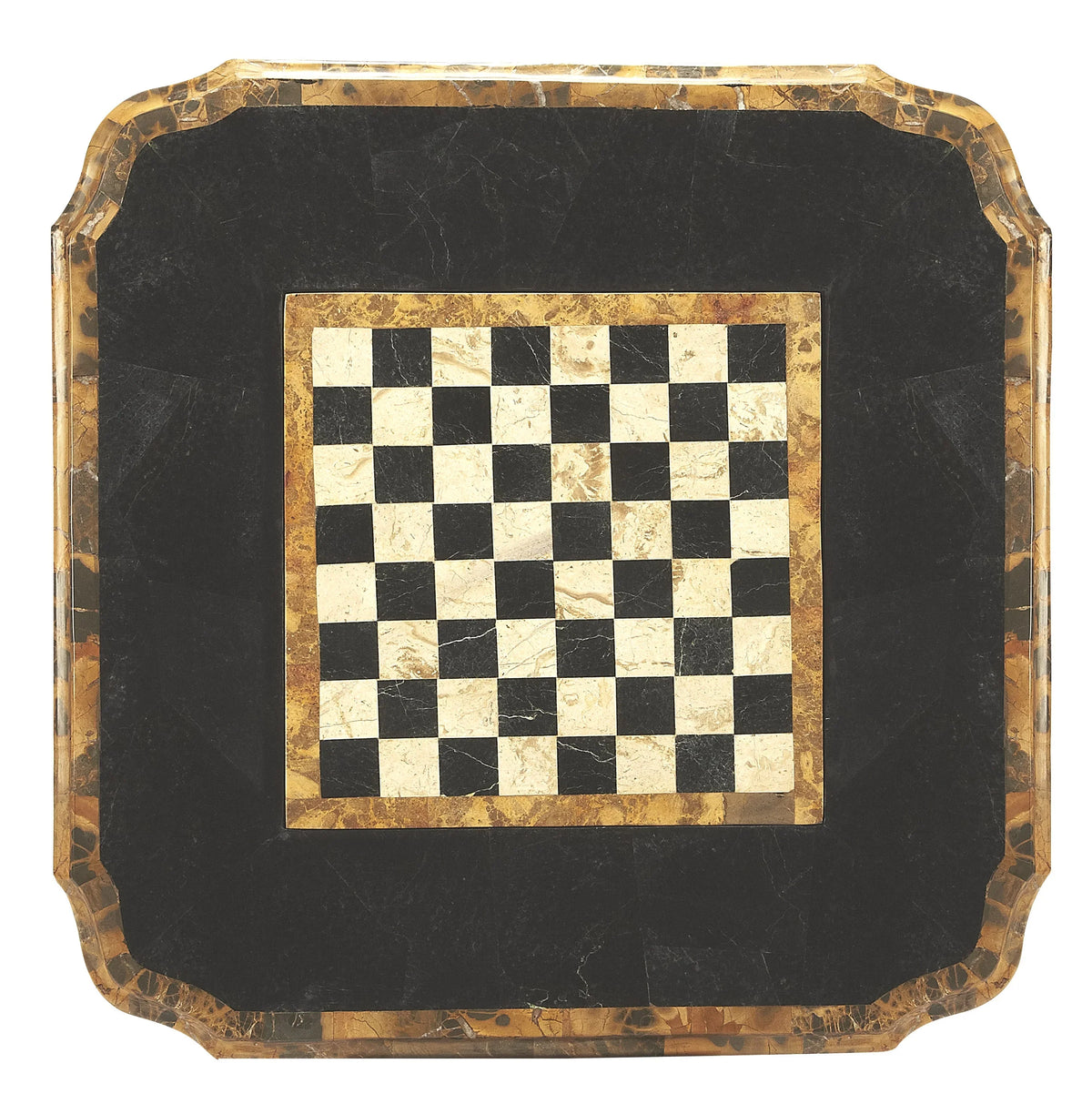 Butler Specialty Heritage Wood Brown Square Pedestal Game Table