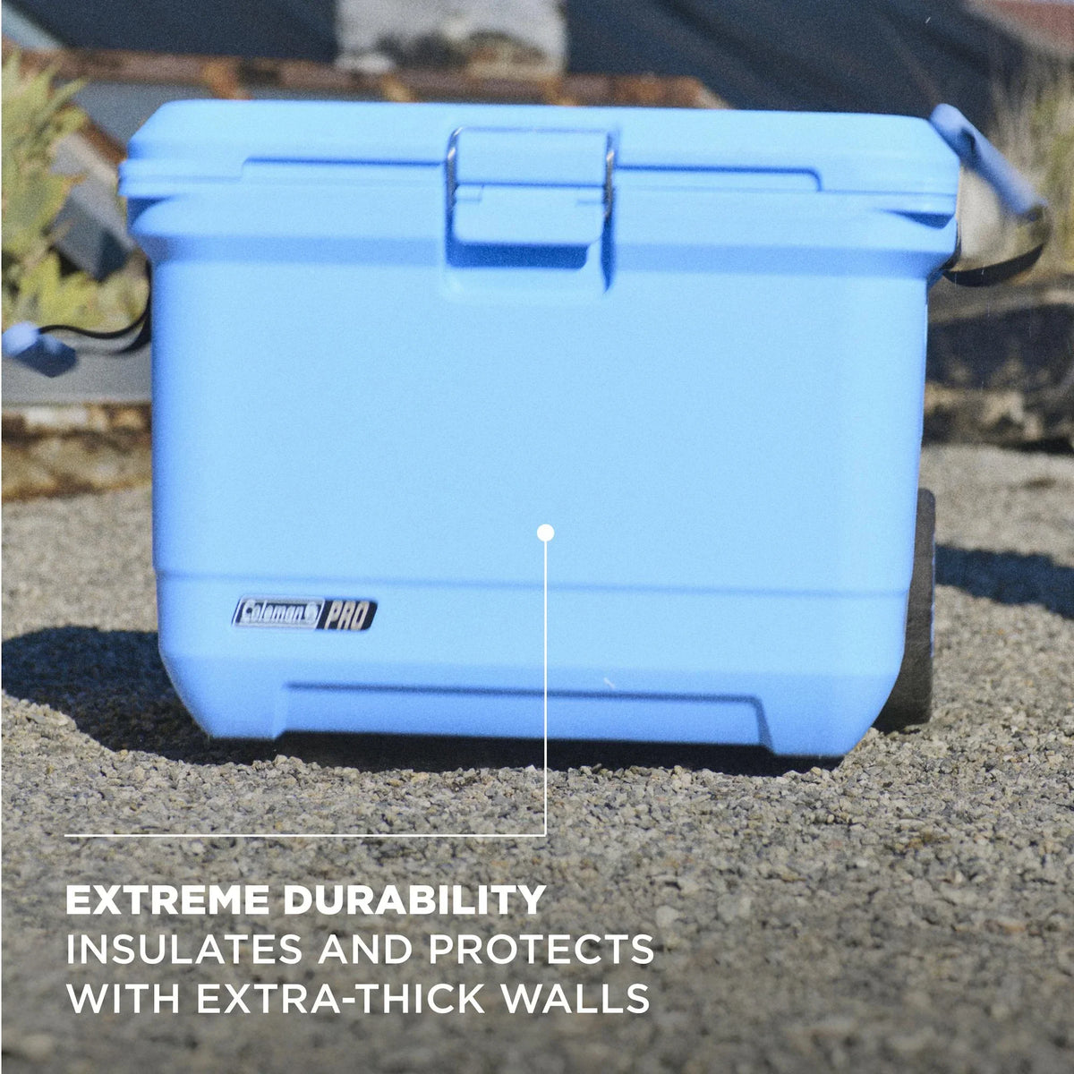Coleman? Pro 55-Quart Wheeled Hard Cooler