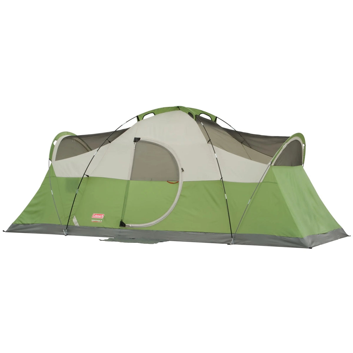 Coleman Montana 8-Person Dome Tent, 1 Room, Green