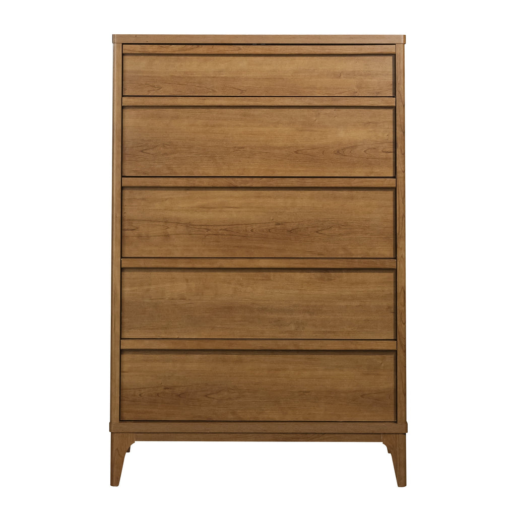 Better Homes & Gardens Greyson 5-Drawer Dresser, Acorn Finish