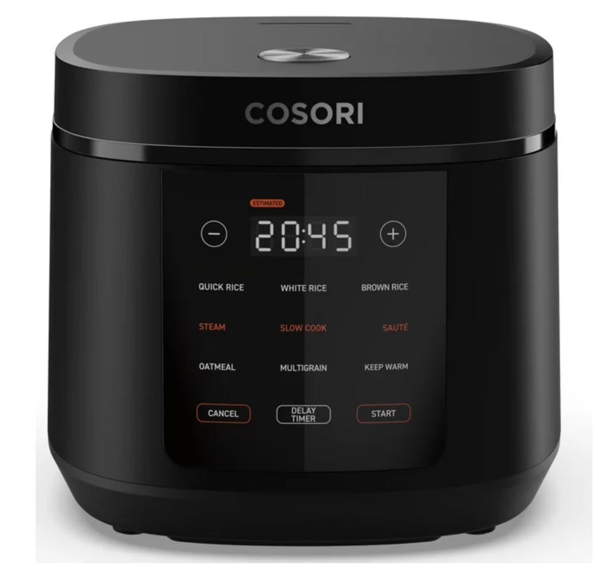 COSORI "10-Cup" Rice Cooker - Adjustable Temperature, Automatic Shut-Off