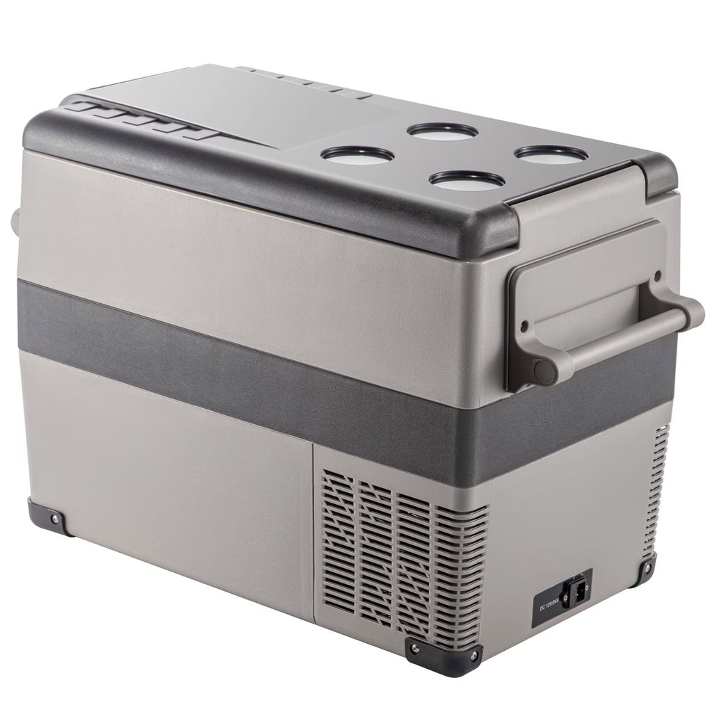 BENTISM 22L Portable Car Refrigerator, 23 Quart RV Fridge, 12/24V DC & 110-240V AC Vehicle Car Truck Boat Mini Electric Cooler for Driving Travel Fishing Outdoor and Home Use