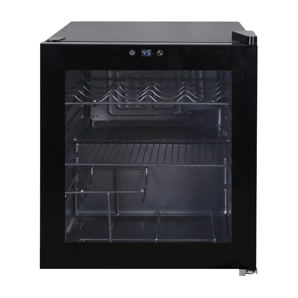 Avanti WBC16Z1B-IS Compact Countertop Wine and Beverage Cooler Fridge, Black