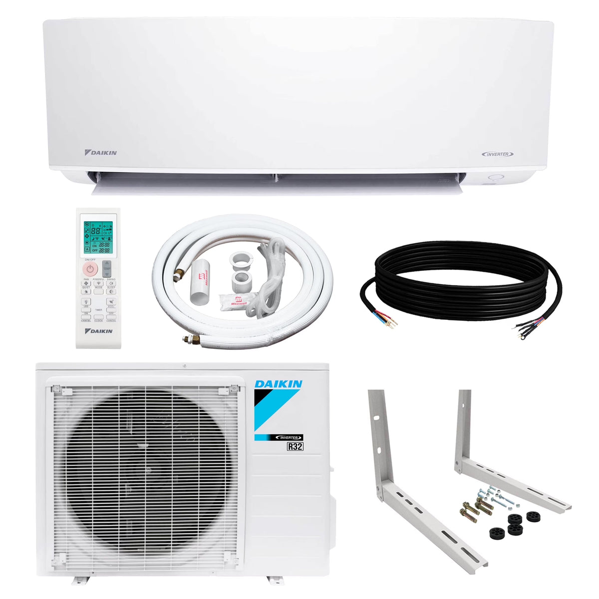 Daikin 12000 BTU 18 SEER2 Entra Series Ductless Mini-Split Air Conditioner - R32