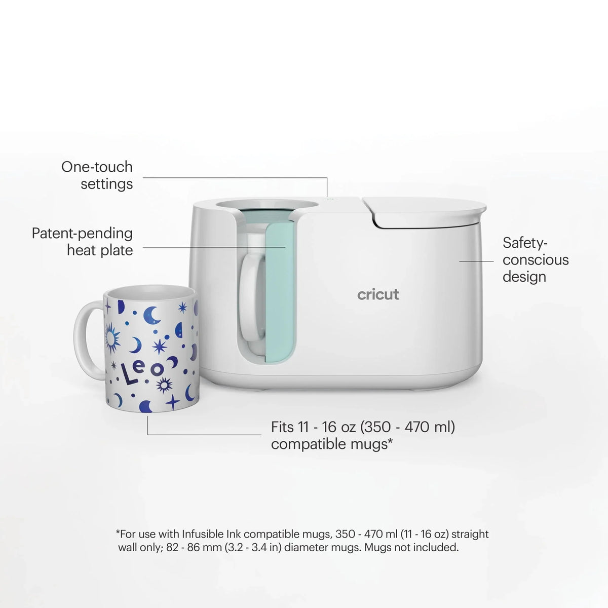 Cricut Mug Heat Press for Sublimation Mug Projects- Buffalo Check and more Infusible Ink, Transfer Sheets, Mug Blanks Bundle