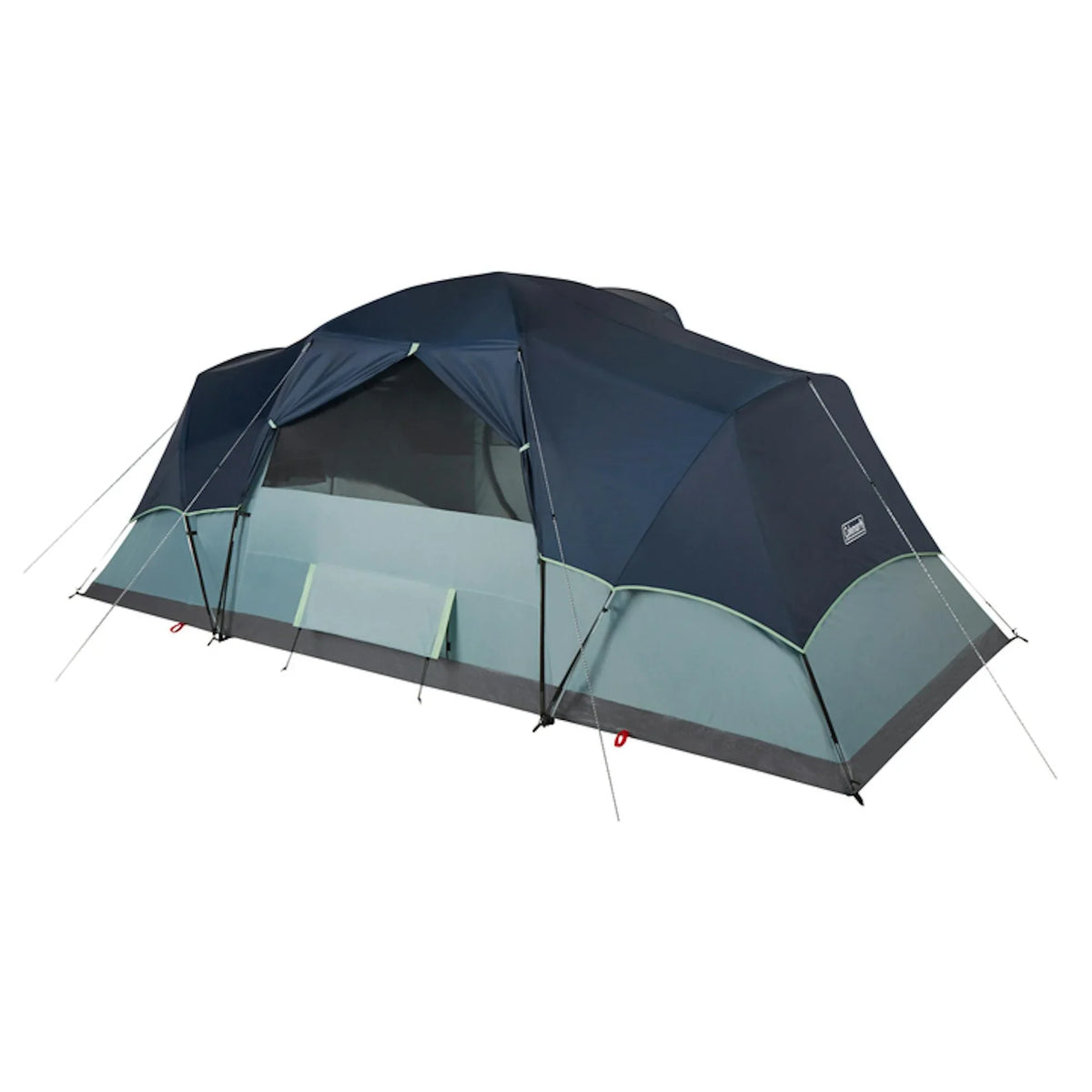 Coleman Skydome? 8-Person Camping Tent XL, Blue Nights