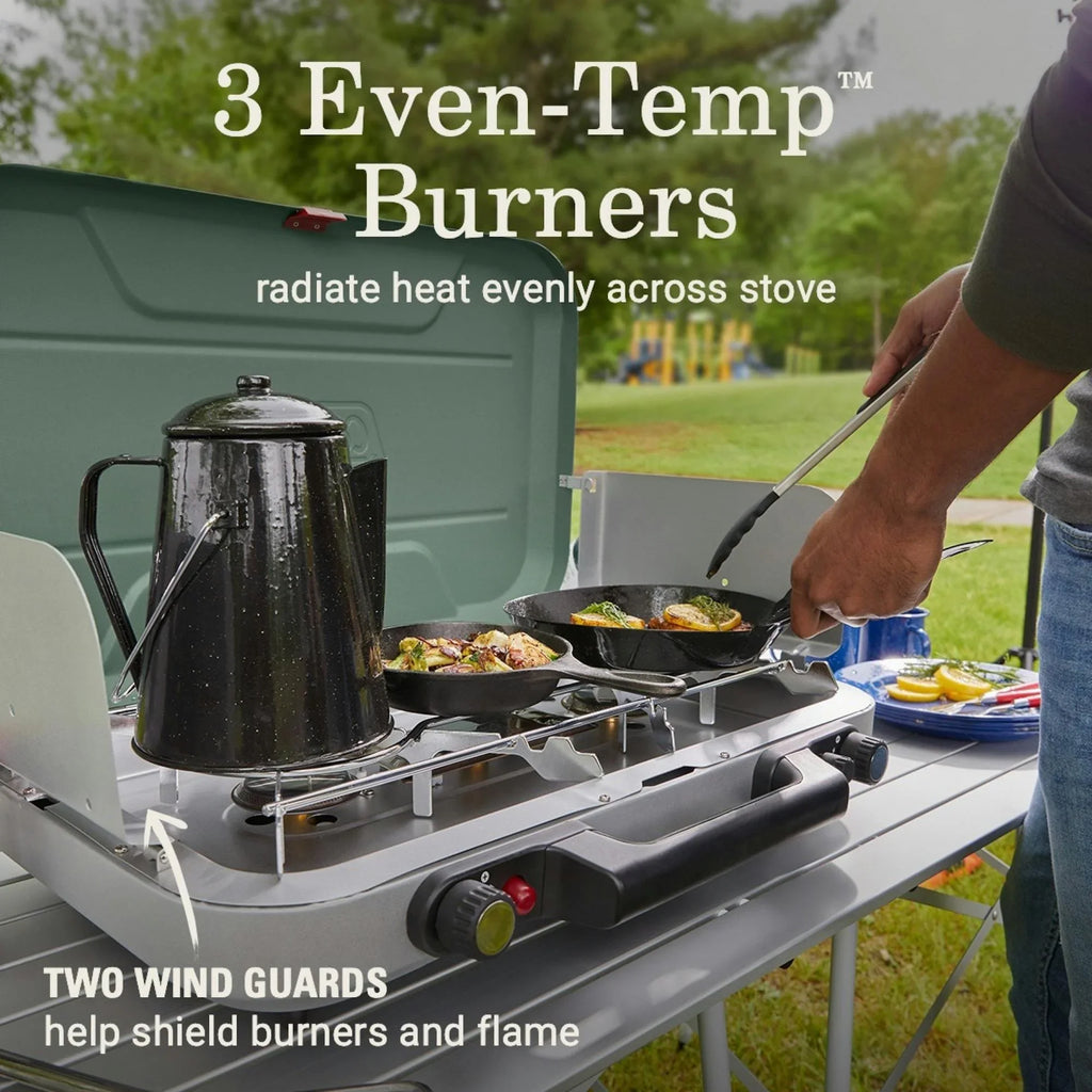 Coleman Cascade™ 328 3-Burner Camping Stove